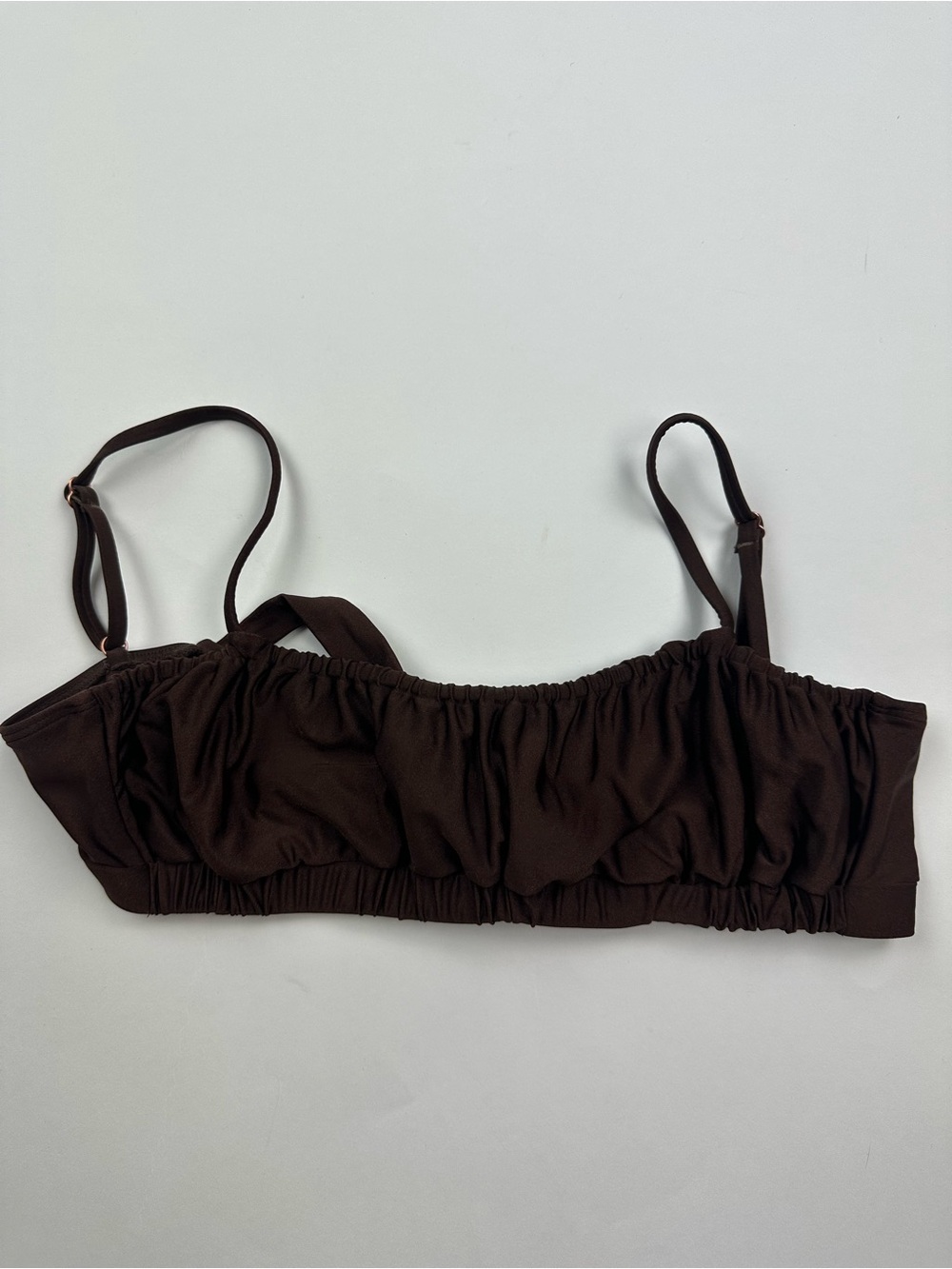 Somerfield Swim Brown Bikini Top Size XS